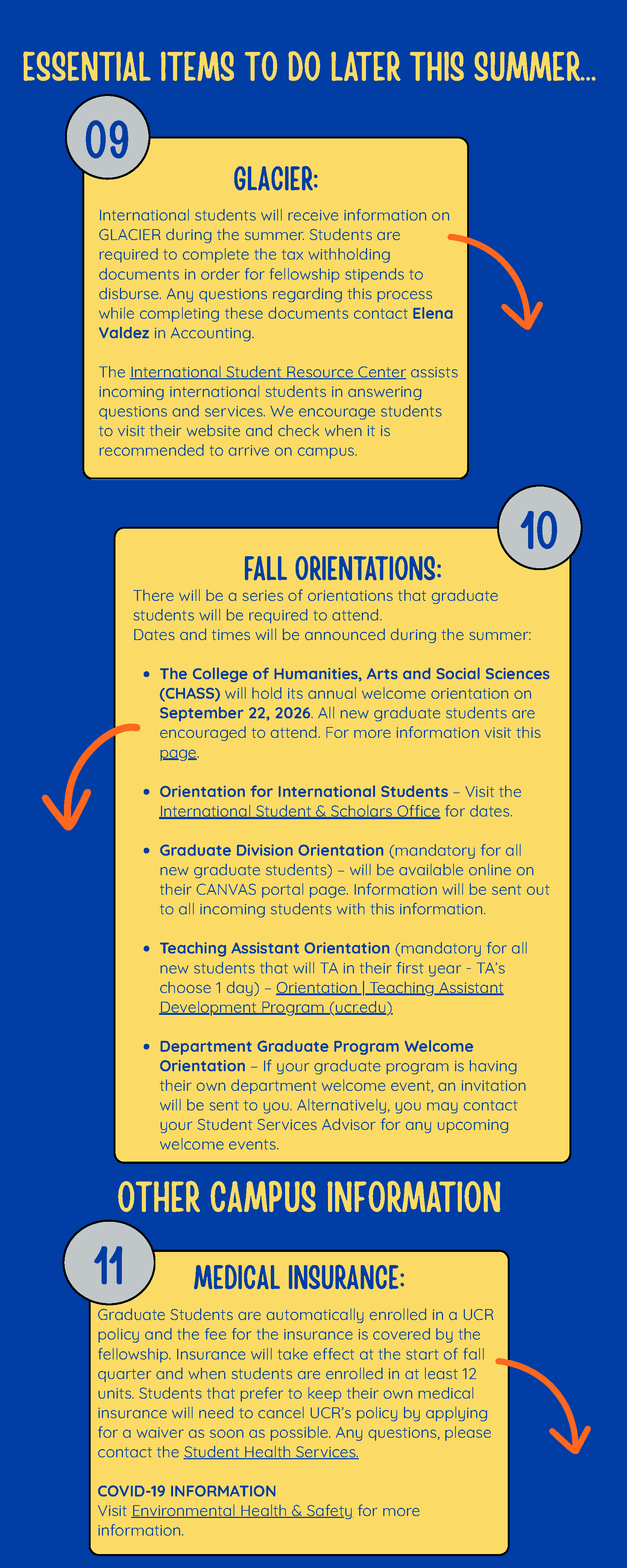 Incoming Graduate Student Welcome Page 3