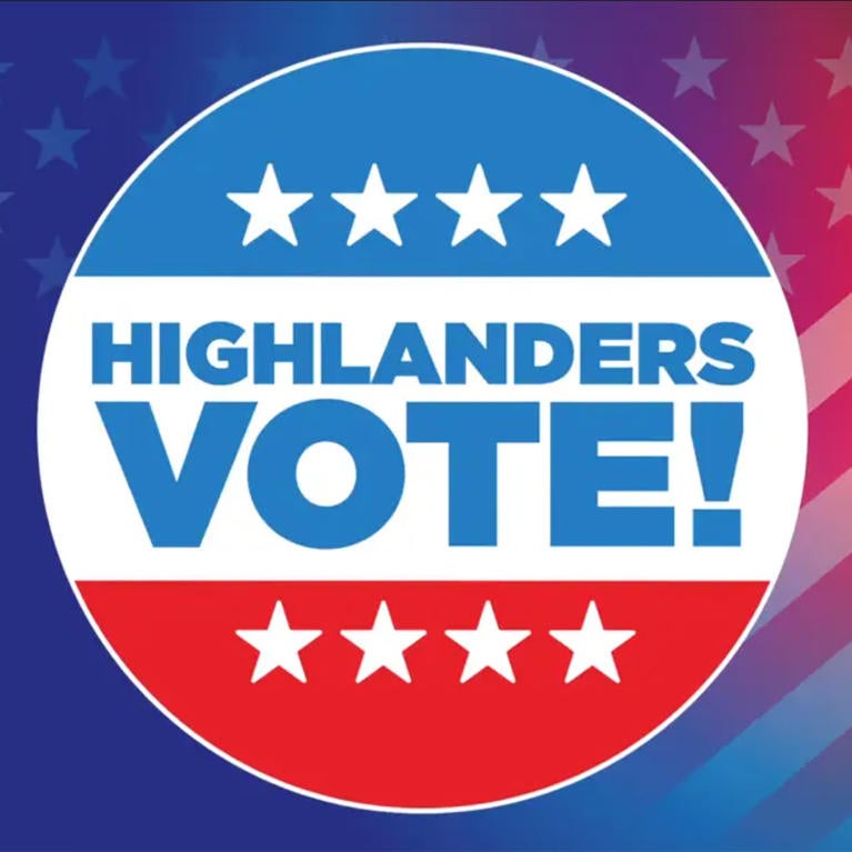 Highlanders Vote