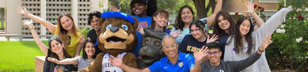 Dean William and CHASS Students (cropped)