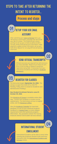 Incoming Graduate Student Welcome Page 1