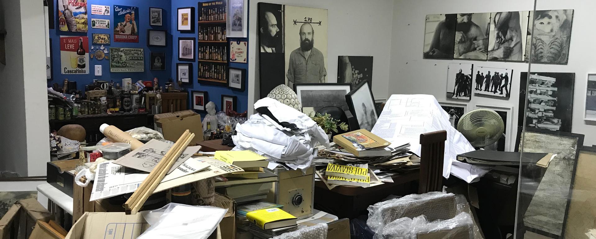Studio and Archive of Paulo Bruscky